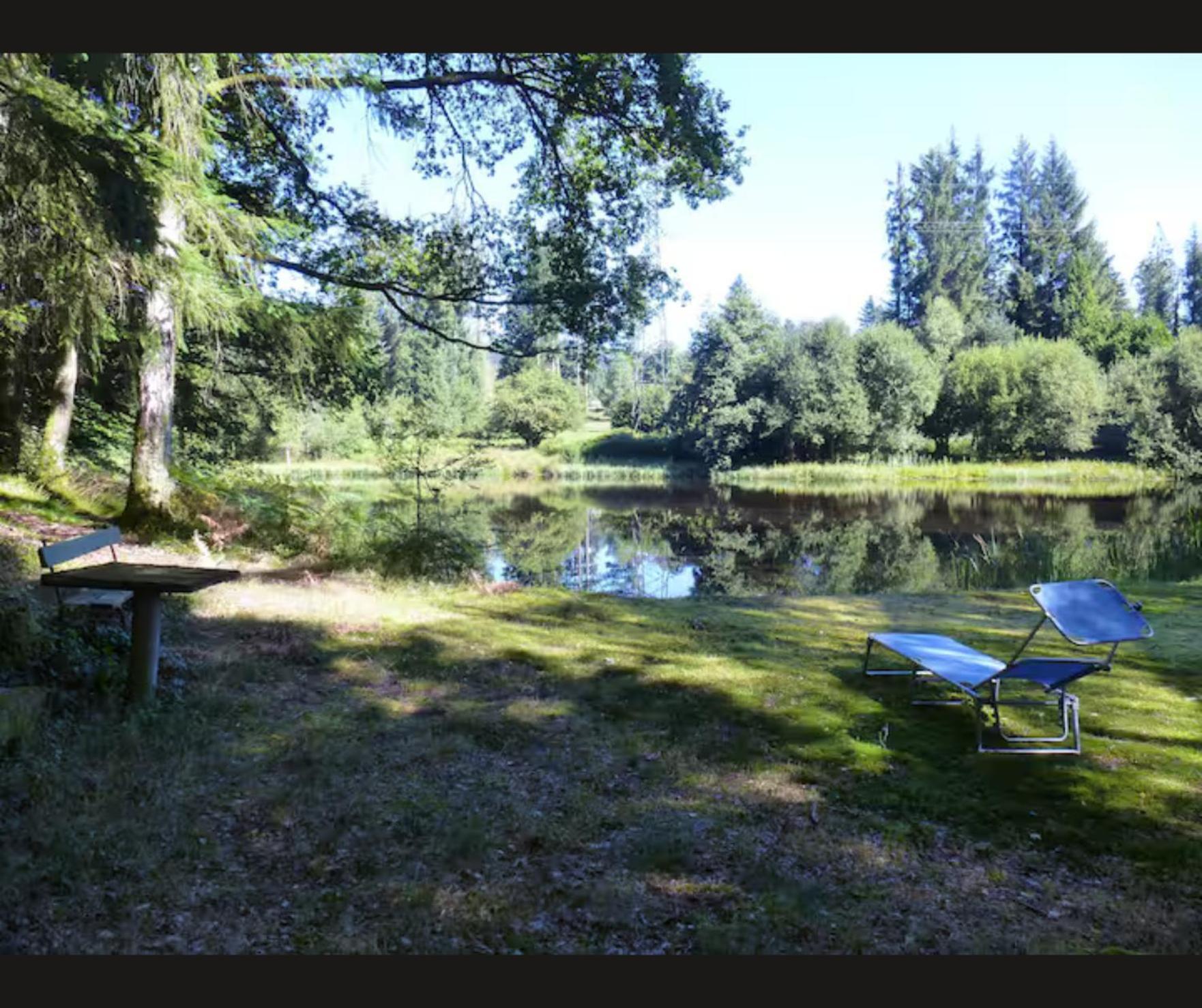 Cabane Limousine Au Bord D'Un Etang Bonnac-la-Côte 外观 照片